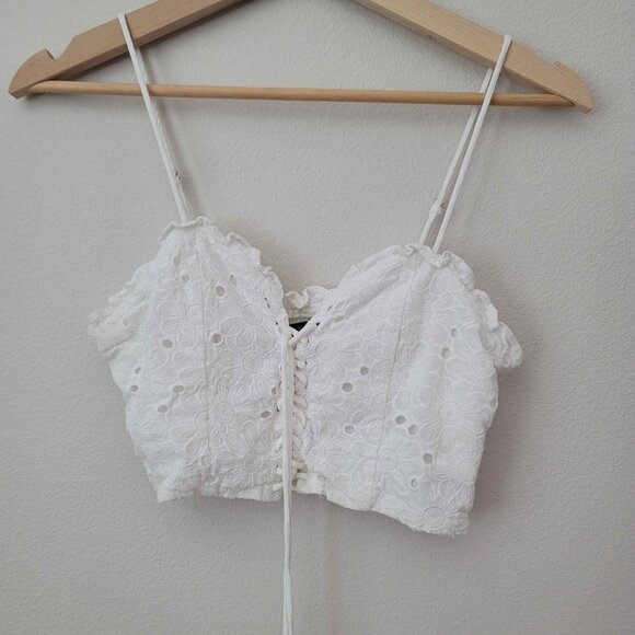 Forever 21 | Front Tie Top - Picture 1 of 3
